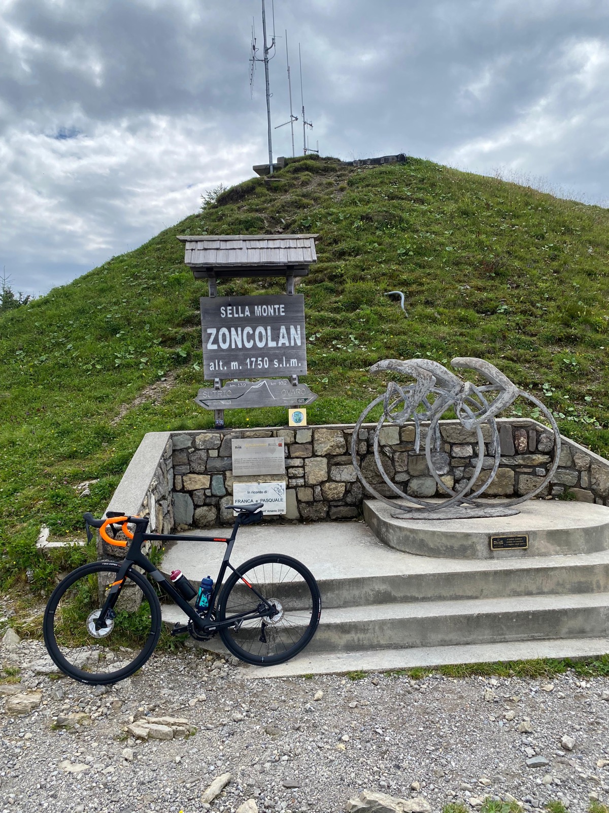In bici sullo Zoncolan