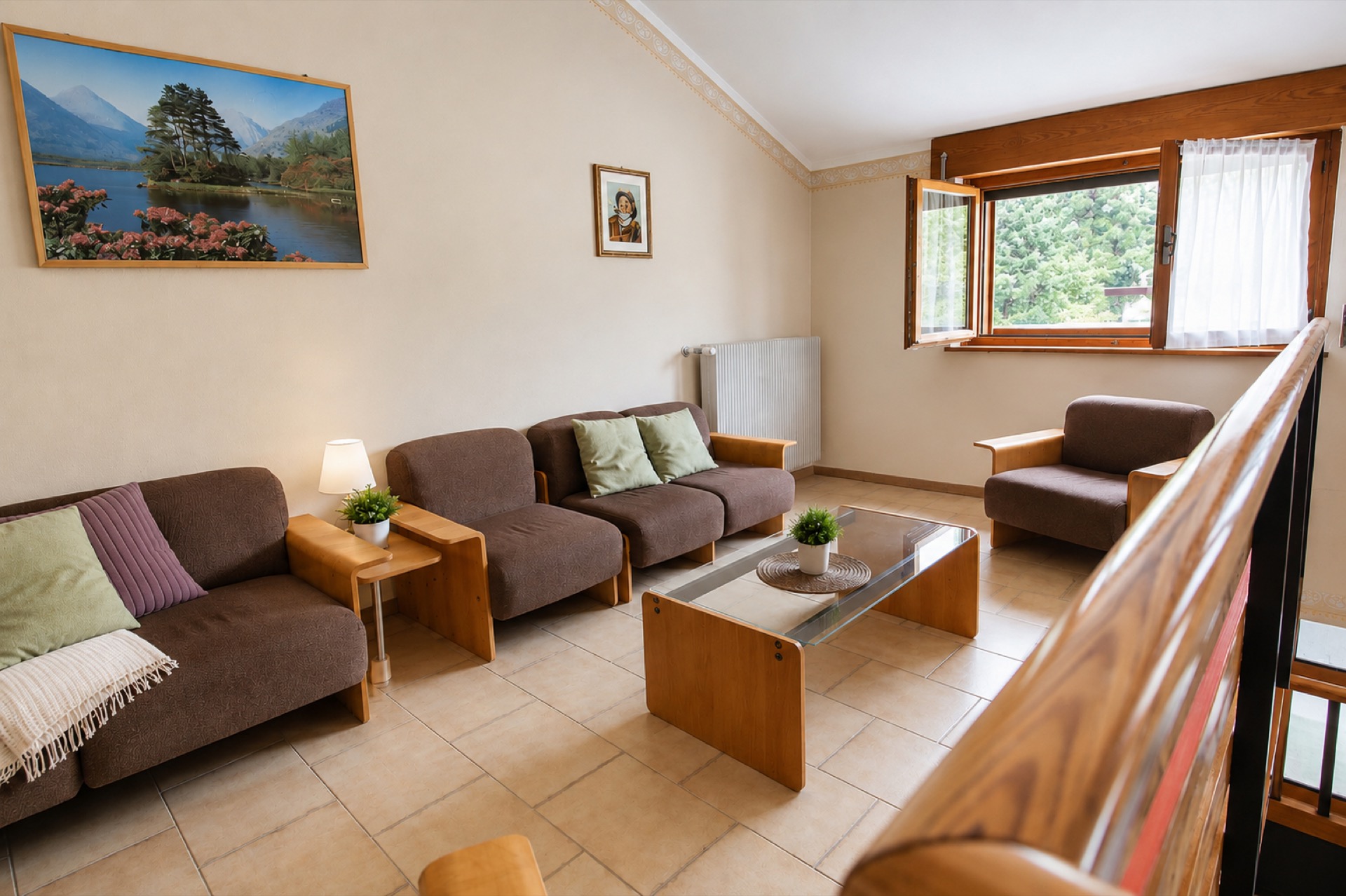 Salone interno dell'hotel