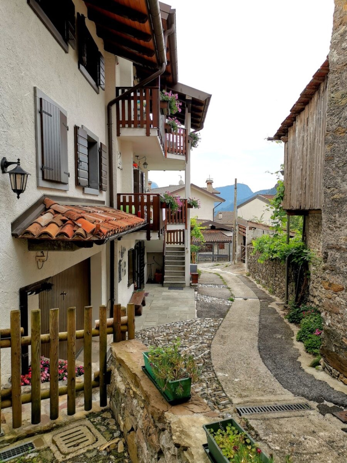 Vicolo del borgo di Arta Terme